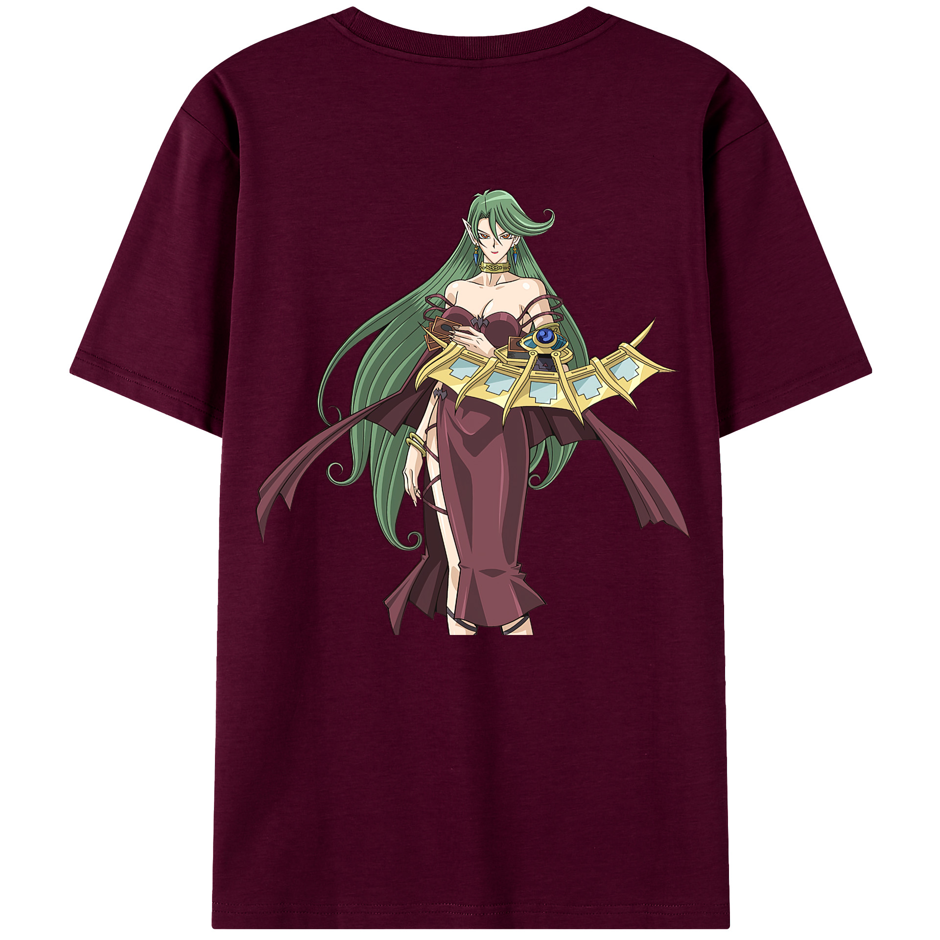 （画像用） 遊☆戯☆王 Yu-Gi-Oh! レディース半袖Tシャツ(バックプリント)